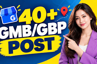 create monthly gmb post with geo tagged images for gmb map ranking