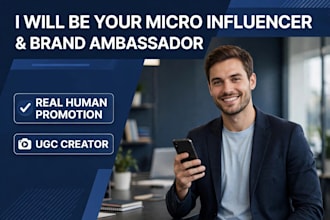 be your micro influencer