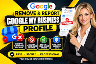 report to remove fake, duplicate and spam google my business gmb listings