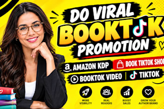 do viral booktok promotion amazon kdp book tiktok shop booktok video tiktok