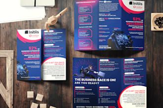 design professional print collateral, standees, and brochures for your brand