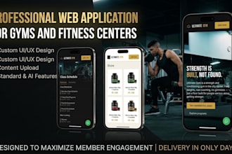 bulid web application and modern websit