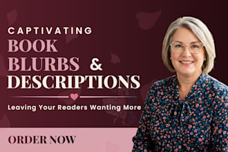 write a captivating book blurb and romance book description
