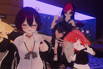 create custom vrchat avatar, vrc avatar, furry avatar, vrchat commission