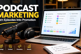 fix inconsistent podcast promotion with a marketing plan