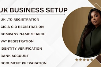register your uk ltd company registration bank setup vat registration utr eori