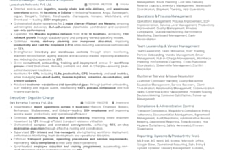 write a professional ats friendly resume and CV