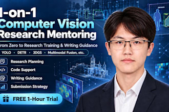 mentor you in computer vision research and writing guidance