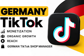 do germany tiktok monetization organic growth reach, german tiktok shop manager