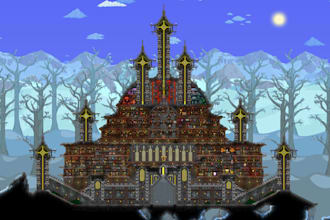 build anything you want in terraria