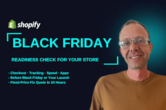 check your shopify store before black friday or launch