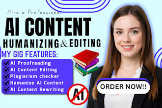 proofread, edit, rewrite, humanize ai content, ai detector, plagiarism checker