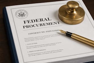 write a federal procurement legal memorandum as solicitor