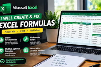 create and fix excel formulas