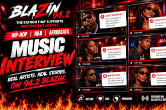interview place on 942 blazin hiphop and rnb music website