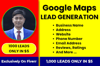 do google map lead generation for b2b leads