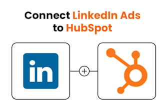 integrate hubspot and linkedin ads to sync leads and send offline conversions
