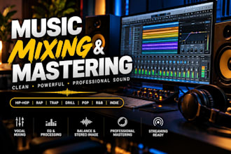 professionally mix and master your song