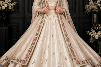 design luxury desi bridal jora lehenga and wedding dress