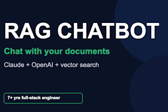 build a custom rag chatbot for your documents and knowledge base