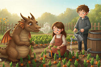children story book illustration children story children story book illustration