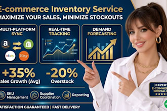 create an ecommerce inventory dashboard in excel or google sheets