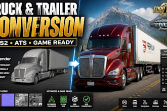 convert truck and trailer models into ets2 ats ready mods