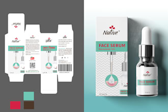 create visually appealing product packaging design