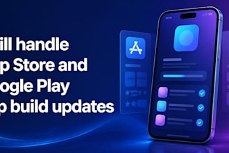 handle app store and google play app build updates