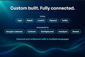 build an ai voice agent or ai receptionist
