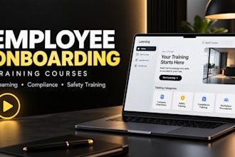 create employee onboarding safety and compliance training courses ai video