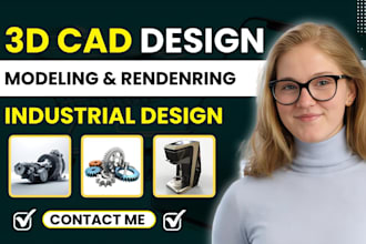 3d cad model 3d cad design 3d product rendering  industrial design in solidworks