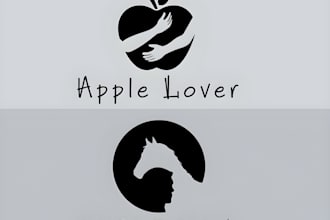 provide a unique minimalist negative space logo design