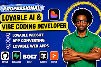 be ur lovable dev, lovabel ai, lovable website, supabase, vibe coding, replit ai