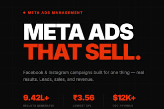 your meta ads campaign for leads and sales