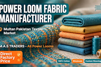 be your power loom fabric manufacturer from multan pakistan textile market