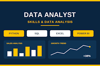 do data analysis and develop interactive power bi dashboard