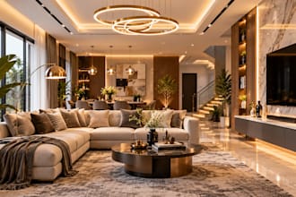 icreate modern interior and exterior 3d designs