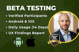 beta test your android or ios app with verified participants