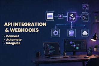 integrate apis and webhooks for your website or business