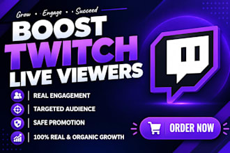 boost twitch live viewers twitch viewers and twitch channel promotion
