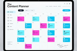 create product mockup images for your digital planner or template