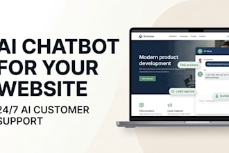 build an ai chatbot for your website