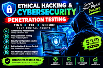 perform vulnerability assessment and penetration testing