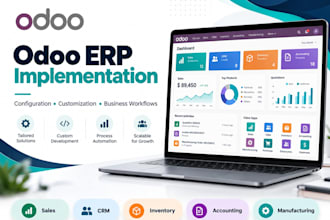 implement and customize odoo erp