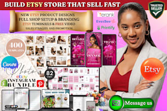 design etsy digital product etsy shop setup etsy digital product design