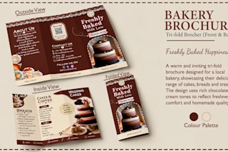 design professional brochures, flyers and print media