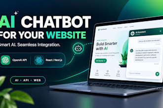 develop an ai chatbot for your website
