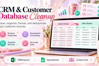 crm and customer database cleanup
