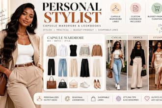 be your personal stylist and online personal shopper